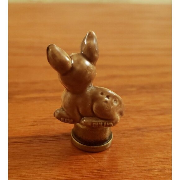 Fawn Deer Lamp Finial Shade Topper Wade England Vintage Unique Country Farmhouse - Picture 5 of 5